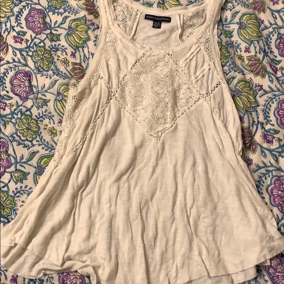 Flowy white tank - Picture 1 of 5